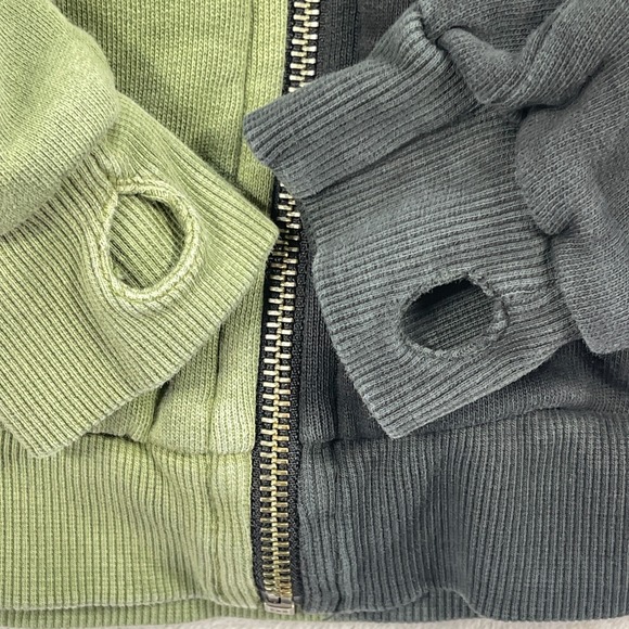 Lot of 2 Munster Special Issue Joker Zip Hoody Kids 7 Dual Color Cotton Fleece - Picture 12 of 16